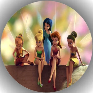 Tortenaufleger Geburtstag Party Tortenbild Fondant - Oblate Tinkerbell P21 - Bild 1 von 1