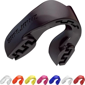Protector Bucal Slim Fit Protector Bucal Para Adultos Jovenes Con Estuche Boxeo - Picture 1 of 49