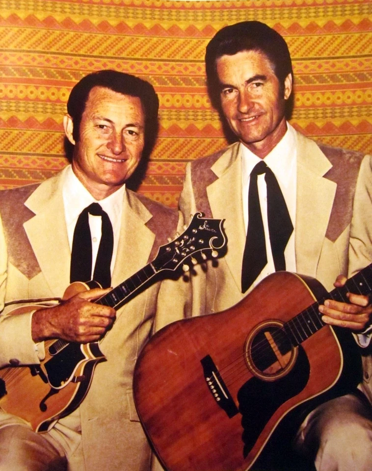 JIM & JESSE McREYNOLDS country clipping 80s color photo Grand Ole Opry bluegrass - Image 1 of 1