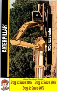 Excavadora 325L 1993-94 TCM Caterpillar #163 008230 - Imagen 1 de 2