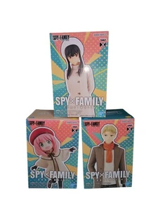 The Movie SPY × FAMILY CODE: White Anya Roid Yor Forger Figure Set BANPRESTO DXF - Picture 1 of 3