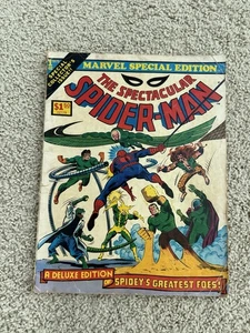 SPECTACULAR SPIDER-MAN #1 Marvel Special Edition 1975 Treasury Sized Comic - Picture 1 of 4