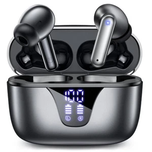 Wireless Earbuds, Ear Buds Bluetooth Headphones 50H Playtime with LED Digital... - Picture 1 of 7