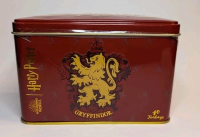 Harry Potter Lata Gryffindor, 40 Bolsas de Té Mezcla Desayuno Inglés, NUEVO, SELLADO Foto 1 de 4