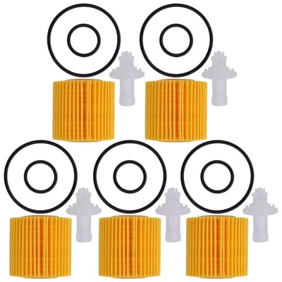 5PACK Oil Filter For Toyota Corolla Prius Prius V C-HR Scion XD 1.8L 04152-YZZA6 - Image 1 of 4