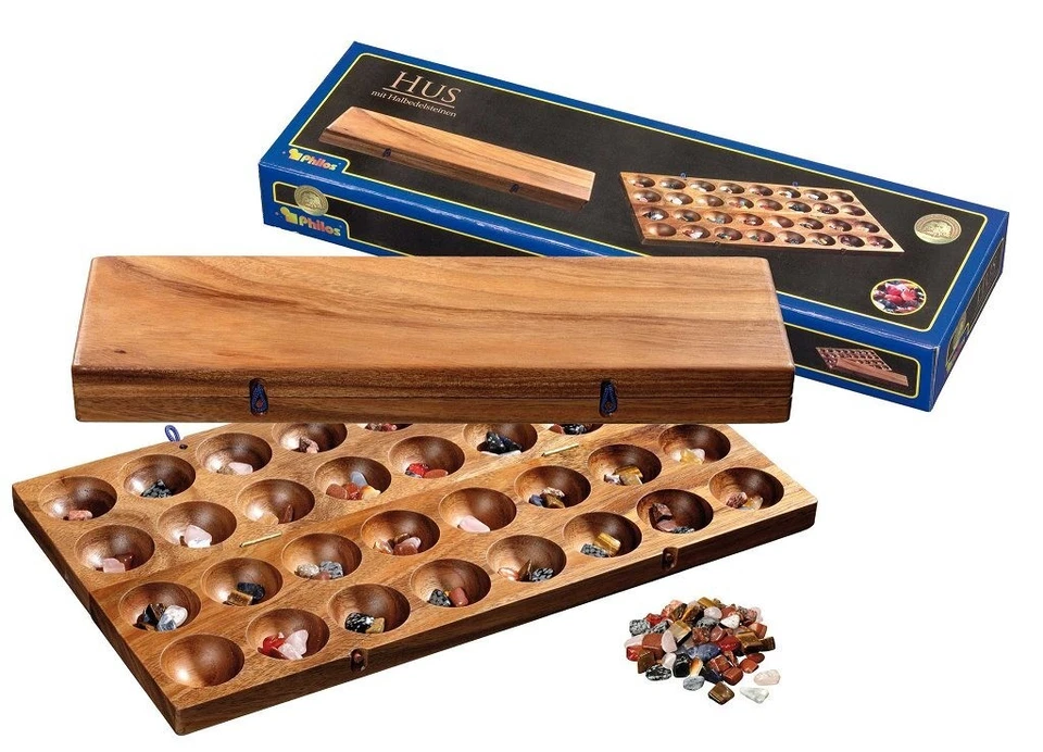Four Rank Mancala (Hus, Omweso, Bao) (UK) - Image 1 of 1