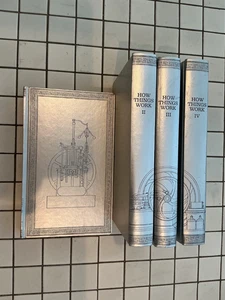 How Things Work Vols 1-4 complete set hc Roger Jean Ségalat engineering science - Picture 1 of 1
