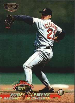 1993 Stadium Club Members Only Parallel #748 Roger Clemens Boston Red Sox - Image 1 of 2