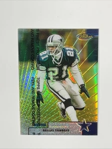 1999 Topps Finest Football  Deion Sanders w/ protective cover refractor T661 - Picture 1 of 2