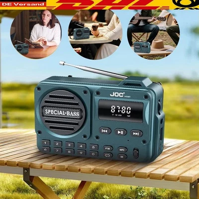 Portables Digitalradio AM FM DAB Radio mit Bluetooth & LCD Display Küchenradio - Bild 1 von 4