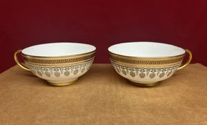 Cauldon (2) H1640 Greek Key 1 3/4" Cups - Picture 1 of 4