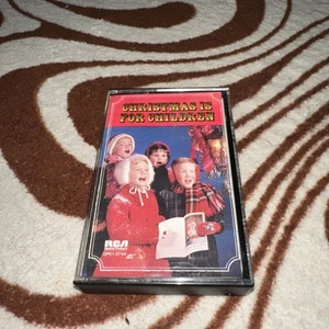 Christmas Is For Children Cassette Tape RCA 1986 Richard Wolfe Children’s Chorus - Picture 1 of 5