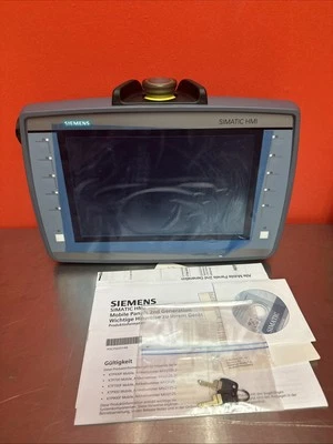 Siemens KTP900F  6AV2125-2JB23-0AX0 MOBILE PANEL! - Image 1 of 4