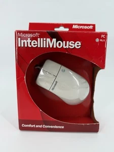 Microsoft IntelliMouse PS/2 Wired Computer Mouse X08-70350 Sealed - Picture 1 of 10