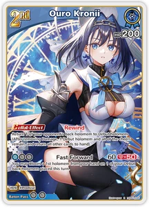 Hololive OCG Ouro Kronii hBP01-095 R Rare Blooming Radiance - Picture 1 of 1