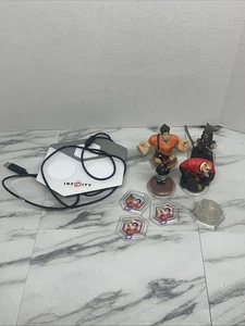 Konvolut 4 Disney Infinity Figuren & 4 Power Disks 1 Portal - Bild 1 von 3
