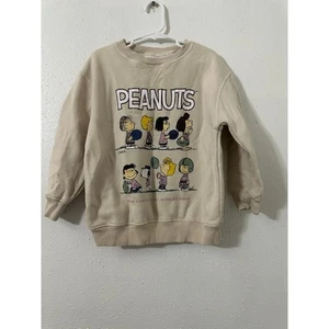 Zara peanuts sweatshirt kids size 6 - Picture 1 of 6