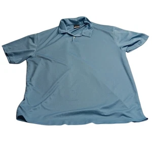 Nike Golf XXL Polo Azul Dri-Fit Manga Corta Atlético Golf Para Hombres - Imagen 1 de 10