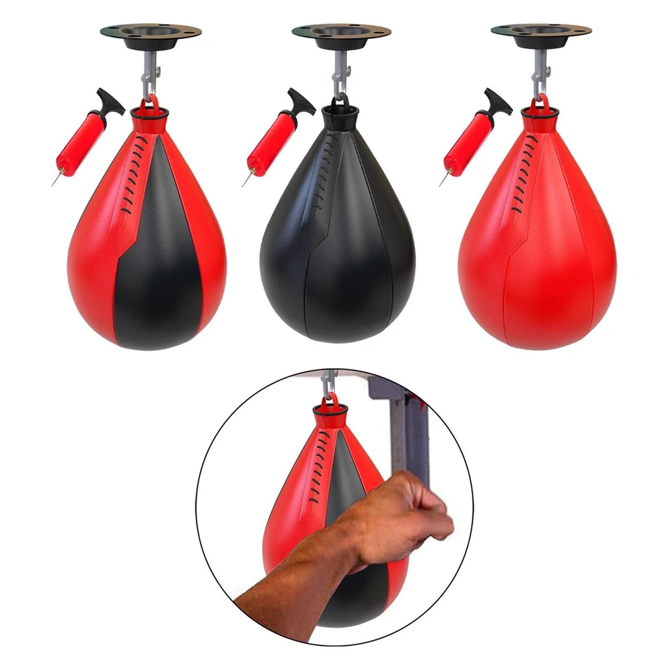 Boxen Speed Pear Ball Set Boxsack für Muay Thai Training Indoor Frauen - Bild 1 von 1