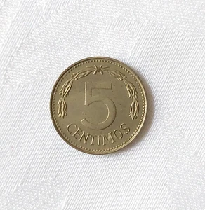 Venezuela 5 Centimos 1986(w) Copper-Nickel Clad Steel BinP5 - Picture 1 of 4