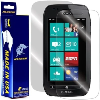 ArmorSuit MilitaryShield Nokia Lumia 710 Screen Protector + Full Body Skin USA - Image 1 of 4