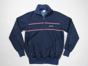 Vtg 1980s Adidas Striped Red White Blue Track Jacket Sz M Zip Up Trefoil 80s 70s - Picture 1 of 10