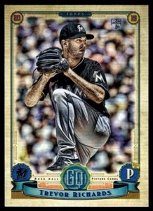 2019 TOPPS GYPSY QUEEN ROOKIE Trevor Richards Miami Marlins #228 R76 - Picture 1 of 2
