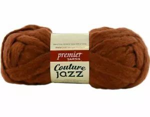 1 filato Premier Couture Jazz colore RUGGINE 16,5 iarde per rotolo ~ NUOVO - Foto 1 di 4