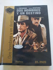Dos Hombres y Un Destino Paul Newman Robert Redford DVD Libro Español Ingles Am - Imagen 1 de 5