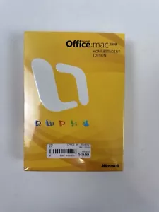 Microsoft Office 2008 Edición Hogar y Estudiantes para Mac NUEVO Precintado - Imagen 1 de 3