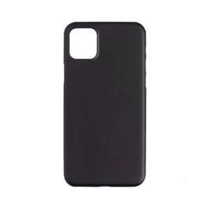 iPhone 12 & iPhone 12 Pro Slim Gel Case - Black - Picture 1 of 1
