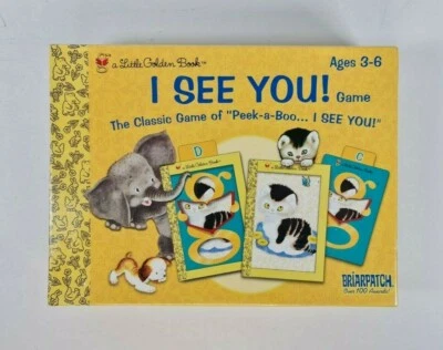 New - 2004 A Little Golden Book I See You! Card Game Peek-a-Boo... I See You! - Image 1 of 4