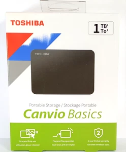 1TB Toshiba USB 3.0 Festplatte für TV Fernseher Aufnahme Recording PVR Timeshift - Bild 1 von 1