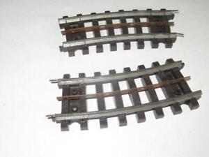 LIONEL - SUPER O TRACK -  2 1/2 CURVE SECTIONS- GOOD- H26