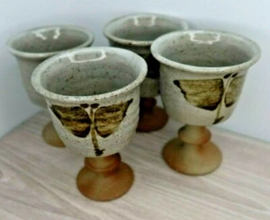 Kunstkeramik 4er Set Kelche - Bild 1 von 12