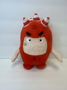 Figura de peluche Oddbods Cartoon Fuse Red Pout Mad Moonbug usada en excelente estado - Imagen 1 de 8