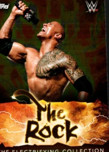 Topps WWE Superstars The Rock 2021 colección electrizante #210 - Imagen 1 de 2