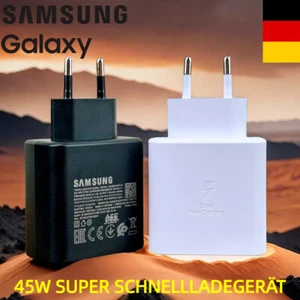 ✅Samsung Ladegerät Original 45W Ladekabel Adapter Netzteil Typ-C S23 S24 S25 5G✅ - Bild 1 von 24