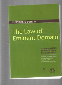 The Law of Eminent Domain condemnation zoning land use committee 2012 paperback - Picture 1 of 1