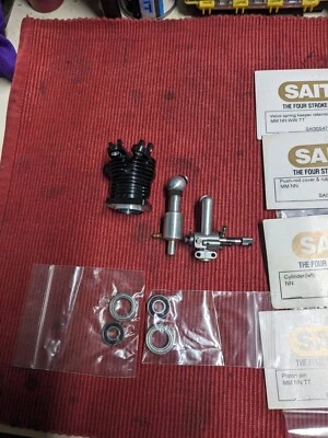 Peças de motores Saito para aeronaves de controle remoto FA-30 4 tempos peças - Imagem 1 de 2