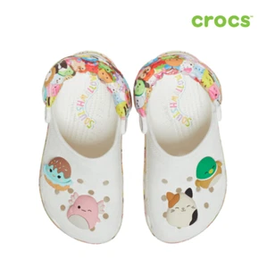 NEW CROCS KIDS Squishmallows Classic Clog 210228 White Multi - Picture 1 of 7
