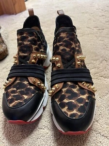 Christian Louboutin 123 Run Neopren Animal Print Sneaker Box/Tasche - Bild 1 von 11