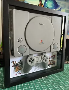 Framed Sony PlayStation LED remote controlled lights Version #2 - Picture 1 of 4