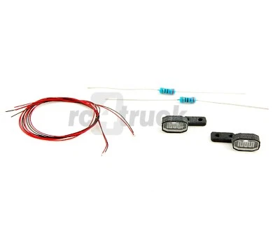 Bausatz für Tamiya Truck Scheinwerfer Nebellicht unten 3D gedruckt 1:14 - Bild 1 von 4