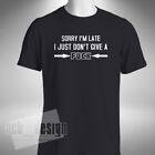 Sorry I'm Late Men's T-Shirt Funny Ufc Conor Mcgregor Inspired World Champion