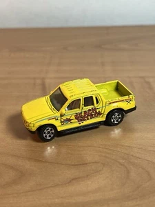 Matchbox 2001-05 Ford Explorer Sport Trac Truck gelb Beach Patrol Maßstab 1:69 - Bild 1 von 7