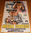Filmplakat,Plakat,Mision Torpedo,Lilli Palmer,Stephane Audren,Klaus Kinski-90