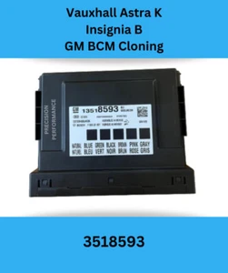 Vauxhall Astra K Insignia B Body Control Module BCM 13518593 Cloning Service - Picture 1 of 1