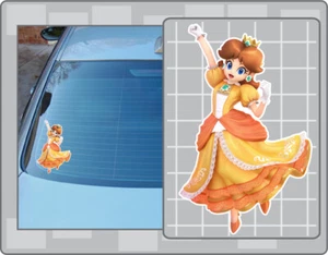 PRINCESS DAISY Vinyl Decal #1 Super Mario Bros. Sticker Car Laptop Window Decal - Picture 1 of 1