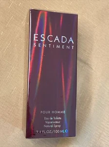 Escada Sentiment by Escada 3.4 oz/100ml EDT Spray for Men - Made In France- - Picture 1 of 3
